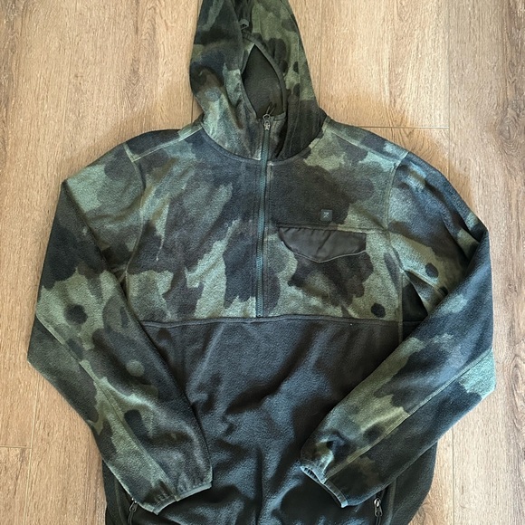 Men’s Roark Camo Fleece Pullover - XL - Picture 1 of 3